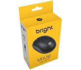 Mouse Bright USB Preto