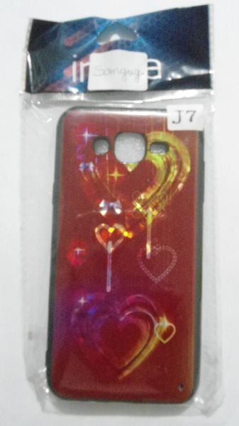 Capinha Anti-Impacto Samsung J7/J700, J7 2016/J710 Coração